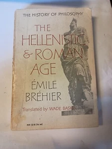 The Hellenistic & Roman Age by Emile Brehier (1965, Paperback) Z1 - Picture 1 of 1