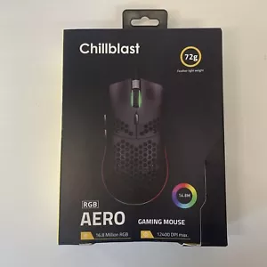 Gaming Mouse Chillblast Aero RGB 72grams Boxed Brand New Gaming Equipment - Picture 1 of 7