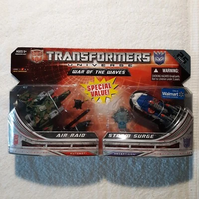 Hasbro Transformers Universe  Air Raid Storm Surge Anniversary Pack MOSC NEW '09 - Image 1 of 4