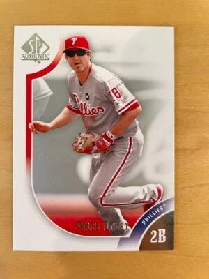 Chase Utley 2009 Upper Deck SP Authentic #26 Philadelphia Phillies MINT  - Image 1 of 2