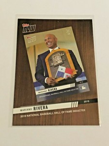 2020 Topps Baseball '19 Topps Now Review - Mariano Rivera - New York Yankees
