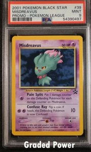 Promo Misdreavus PSA 9 Black Star Promo #39 Pokemon - Picture 1 of 1