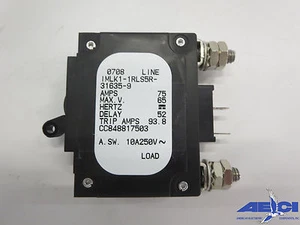 AIRPAX IMLK1-1RLS5R-31635-9 CIRCUIT BREAKER MAG-HYDR LEVER - Picture 1 of 4