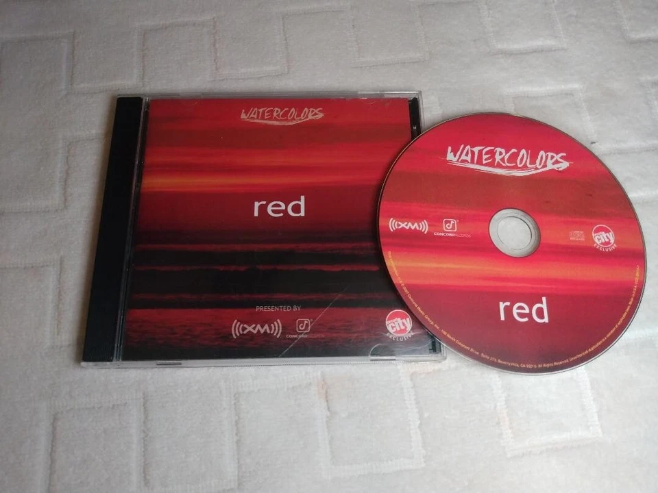 Watercolors-Red - Music CD - Various Artists -  2007-03-13 - Concord Records - V - Image 1 of 1