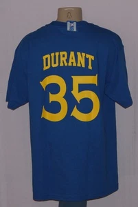 Kevin Durant Golden State Warriors Jersey T-Shirt Blue - NBA - Picture 1 of 2