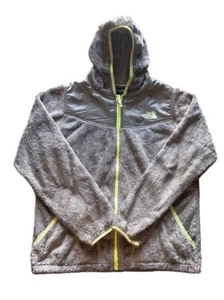 The North Face Girl’s Gray Full Zip Oso Fleece Sweater Jacket Size XL - Picture 1 of 4