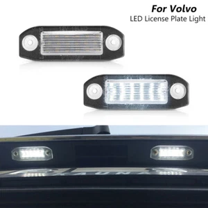 2x LED License Plate Light for Volvo S80 XC90 S40 V60 XC60 S60 C70 V50 XC70 V70 - Picture 1 of 11