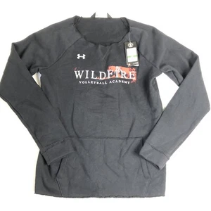 Under Armour Nero Donna Wildfire Pallavolo ��Girocollo in Pile Tg Large C41 - Foto 1 di 5