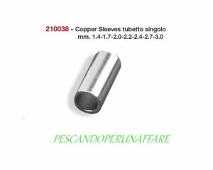CAMOR CODE 210038 COPPER SLEEVES tubetto singolo 12pcs a busta - Imagen 1 de 1