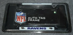 BALTIMORE RAVENS NFL FOOTBALL SPORTS LICENSE PLATE FRAME/AUTO TAG FRAME - Picture 1 of 2