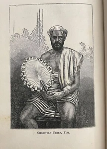 MISSIONARY SKETCHES 1883 METHODIST MISSIONARY SOCIETY CANNIBALS OF FIJI - Imagen 1 de 10