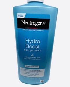 Neutrogena Hydro Boost Body Gel Fragrance Free 16oz Sensitive & Dry Skin - Picture 1 of 2