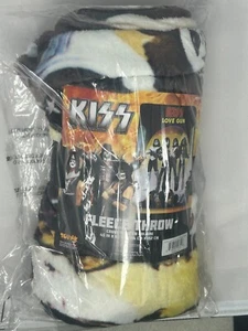 KISS Love Gun Fleece Throw Blanket | 45 x 60 Inches - Picture 1 of 1