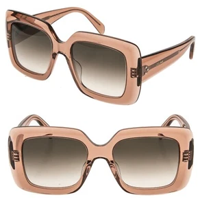 Gafas de sol CELINE 40263 BOLD 3 puntos marrón cristal moda CL40263I 74F para mujer - Imagen 1 de 11