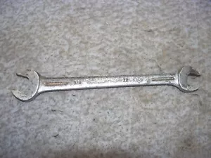 Llave Combinada De Colección Nueva Gran Bretaña 3/8" - 5/16" USADA Buen Estado NDF-12 - Imagen 1 de 2