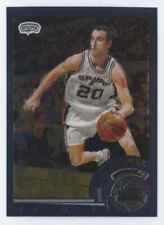 2002-03 Topps Chrome Manu Ginobili Rookie San Antonio Spurs #124A
