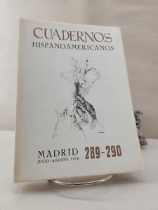 Cuadernos hispanoamericanos 289-290, Madrid, Julio-Agosto 1974 - Picture 1 of 6