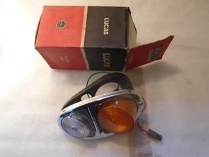 AUSTIN / MORRIS J4 VAN FRONT INDICATOR / SIDELIGHT  LUCAS L655 - NEW OLD STOCK - Picture 1 of 3