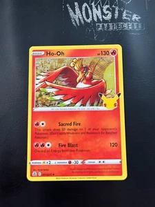 POKEMON HO OH HOLO CELEBRATIONS 001/025 - Picture 1 of 2