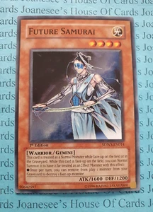 SDWS-DE014 Zukunft Samurai Yu-Gi-Oh Karte 1. Auflage Neu - Bild 1 von 3