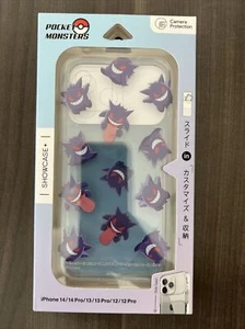 Gourmandise Pokemon iPhone 14 13 Pro Case 6.1 inch SHOWCASE+ Genger POKE-796B - Picture 1 of 6