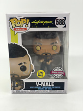 Funko Pop! V-Male #588 Cyberpunk Glow in The Dark Special Edition