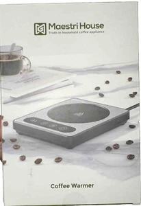 NEW Maestri House Touch Control Coffee Mug Warmer w/12 Hour Timer! - Picture 1 of 4