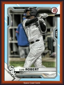 Bowman Sky Blue Border 2021/499 Luis Robert #94 - Imagen 1 de 2