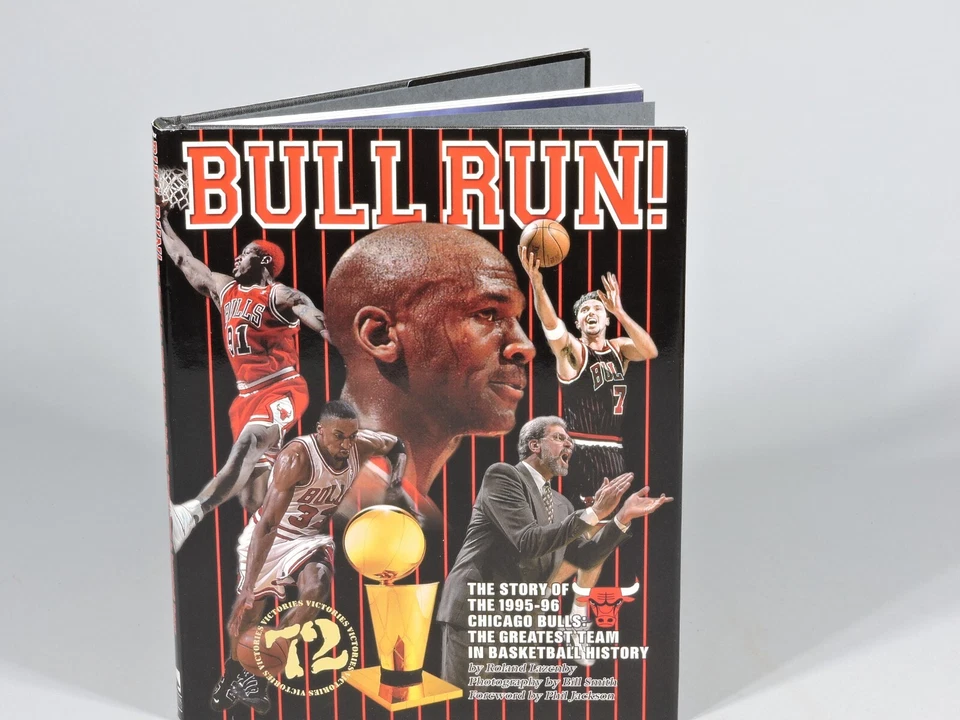 BULL RUN! The Story of the 1995-96 Chicago Bulls - Numbered Edition - Mint - Image 1 of 4