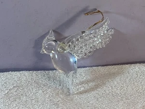 Christmas ornament acrylic parrot bird in flight PO9637 - Picture 1 of 5