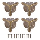 32Pcs 19mm Decorative Box Corner Cover Corner Protector Bronze