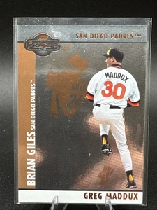 2008 Topps Co-Signers - Greg Maddux, Brian Giles #028 Silver Bronze /300 - Picture 1 of 10