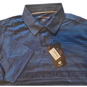 Polo de Golf Galvin Verde Maximus, Transpirable Elastizado Regalo de Navidad Talla M Nuevo con Etiquetas - Imagen 1 de 11