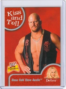 2001 Fleer WWF The Ultimate Divas Collection Kiss and Tell Steve Austin #4KT HOF - Picture 1 of 2