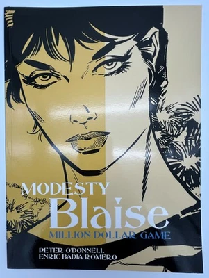 Modesty Blaise - Million Dollar Game by Peter O'Donnell & Romero Titan Books NEW - Image 1 of 3