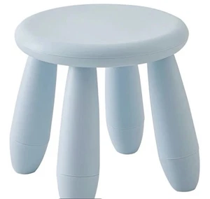 Children's Footstools Kids Kindergarten Learning Sturdy Step Stool Plastic BLUE - Picture 1 of 12