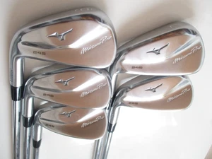 ◼️5pcs◼️ Lefty Mizuno Pro 245 Iron Set 5clubs 6-9,Pw Shaft NS PRO 950GH NEO SR - Picture 1 of 10