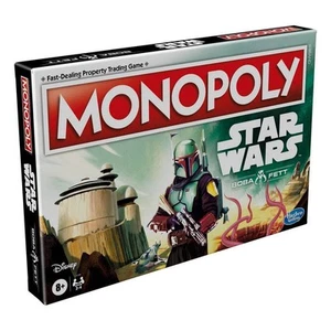 Hasbro Monopoly: Star Wars Boba Fett Edition Board Game for Children from 8 Year - Picture 1 of 4