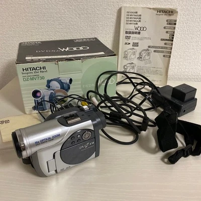 Hitachi Wooo DZ-MV730 DVD Camcorder Rare Model Used with Accessories - Image 1 of 4