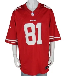Camiseta deportiva cosida en el campo Nike Boldin 81 San Francisco SF 49ERS nueva con etiquetas XXL - Imagen 1 de 8