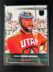 Mike Sisselberger 2025 Premier Lacrosse League Fieldside PLL 30 lamina verde #/99 - Foto 1 di 2