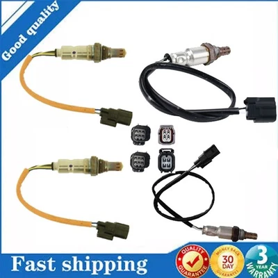4pcs Oxygen O2 Sensor Up+Downstream For 2017 2008 2009 2020 Acura MDX 3.0L V6  - Image 1 of 4