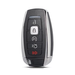 SUPALAND Key Fob Replacement 5 Buttons Lincoln Continental MKC MKX MKZ Navigator - Picture 1 of 7