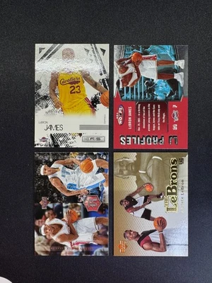 (4) Lebron James Upper Deck Rivals Carmelo LJ Profiles Athlete R & S #14 Cavs - Image 1 of 2