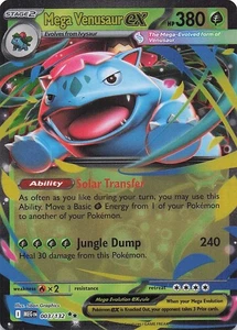 Mega Venusaur ex - Double Rare Holo ME01: Mega Evolution 003/132 NM - Picture 1 of 2