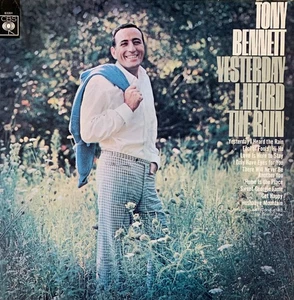 TONY BENNETT - YESTERDAY I HEARD THE RAIN 12" LP CBS RECORDS 63351 VG+/VG+ - Picture 1 of 1