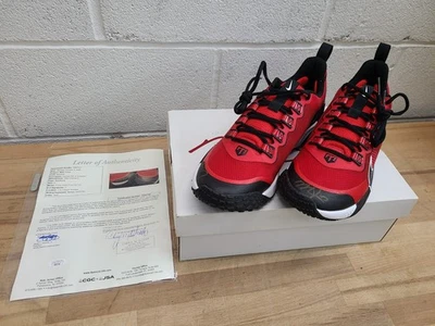 *JSA AUTO SIGNED* Nike Force Zoom Trout LTD Turf Baseball Shoes CZ5916-602 Sz 9 - Image 1 of 4