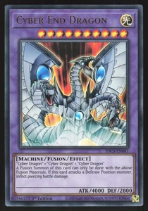 Cyber End Dragon - SDCS-EN041 - Ultra Rare - 1st Edition Yugioh - Bild 1 von 1