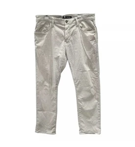 Mavi Zach Straight Leg Pants Jeans Mens 34X30 Ecru/light Khaki - Picture 1 of 9