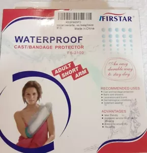 FIRSTAR Waterproof Cast Bandage Protector - Adult Short Arm RS-210 - Picture 1 of 2